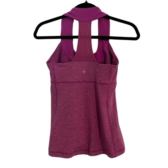 Lululemon Scoop Neck Tank- Heathered Ultra Violet - Picture 9 of 13